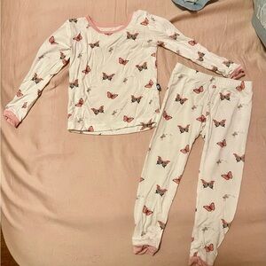 KYTE Baby Butterfly Print toddler/ baby Pajamas two piece 18-24M